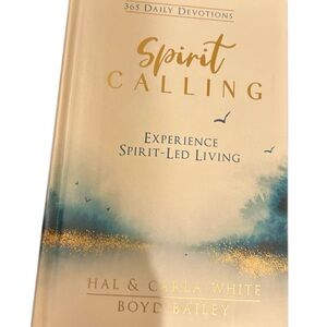 Barbour Spirit Calling Journal - Cream and Blue